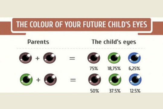 Când și cum știi ce culoare vor avea ochii copilului tău