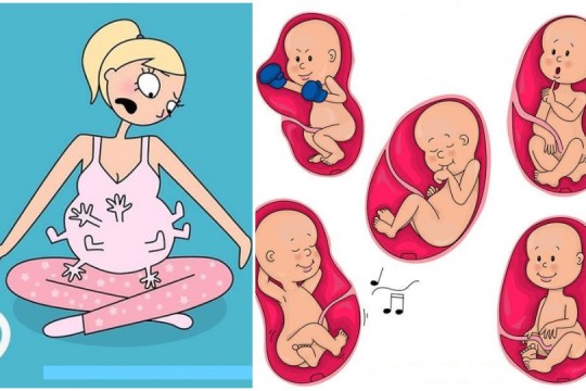 Mișcările bebelușului în sarcină