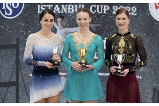 Motiv de bucurie! Anastasia Gracheva a câștigat turneul internațional la patinaj artistic