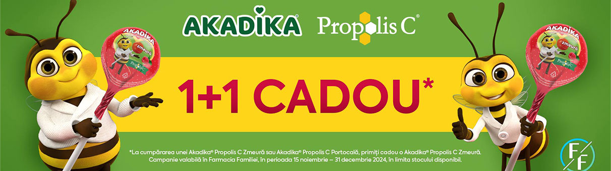 Akadika 1+1 cadou