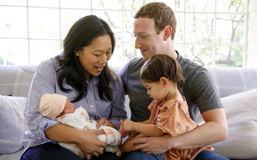 Fondatorul rețelei Facebook a devenit din nou tată