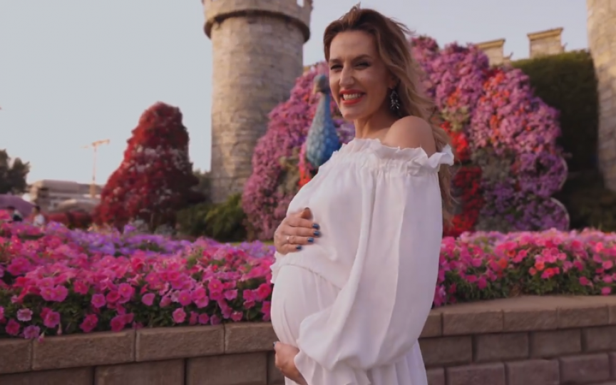 Video emoționant: Tatiana Heghea și-a anunțat fanii că este însărcinată
