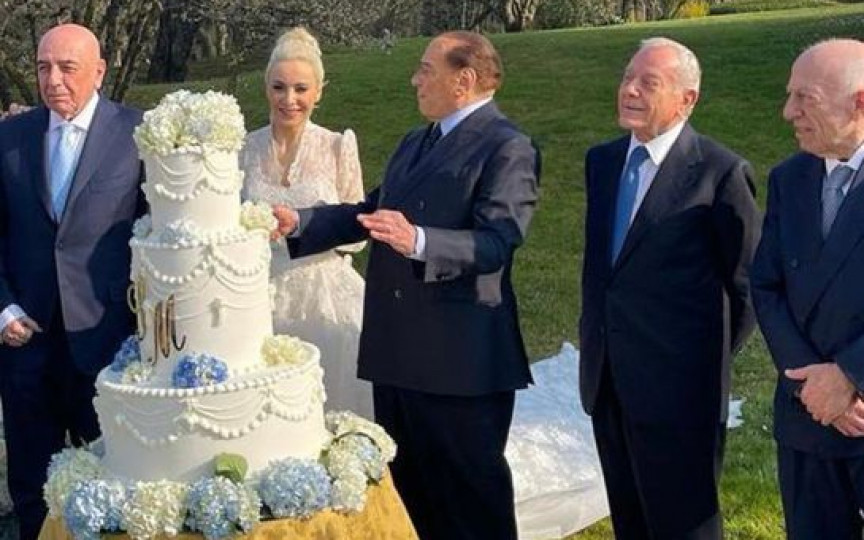 Silvio Berlusconi, nuntă simbolică de 400.000 de euro: aleasa e cu 53 de ani mai mică