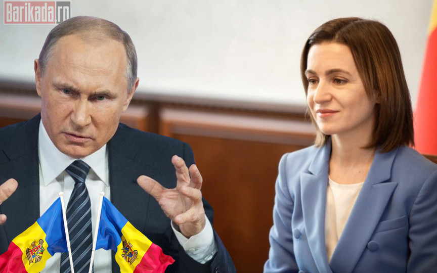 Maia Sandu îi dă o lovitură lui Vladimir Putin