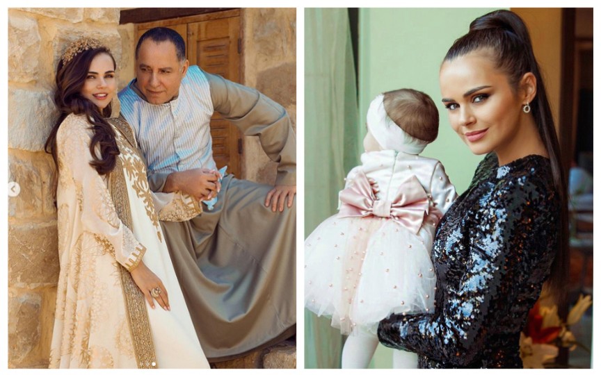 (FOTO) Xenia Deli apare într-o sesiune fotografică regală cu soțul și fiica