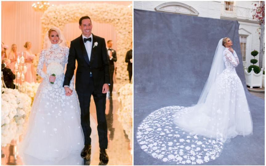Nunta bogată a lui Paris Hilton: 10 rochii, inel de 2 milioane de dolari și trei zile de petreceri
