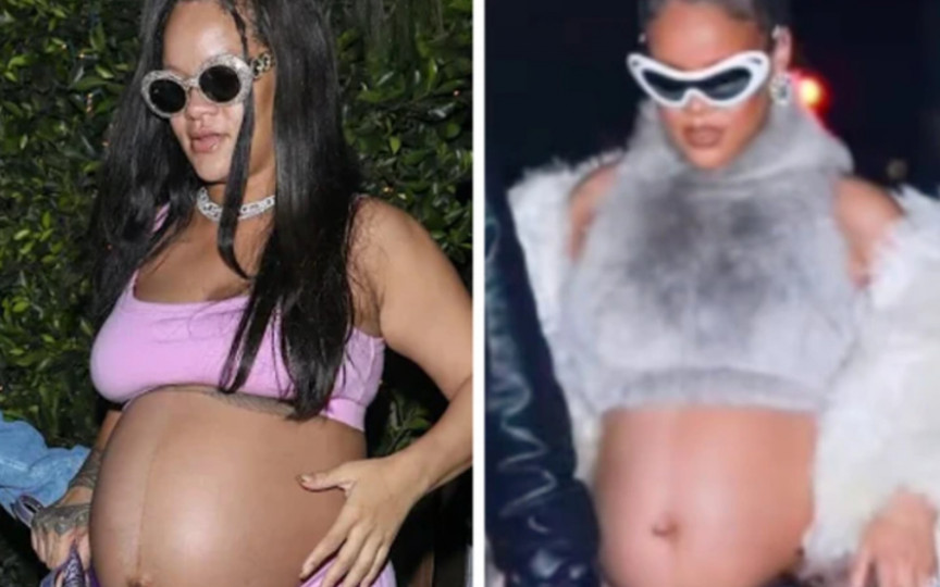 Rihanna a fost criticată pentru că își expune prea des burtica de gravidă. Ce a răspuns artista