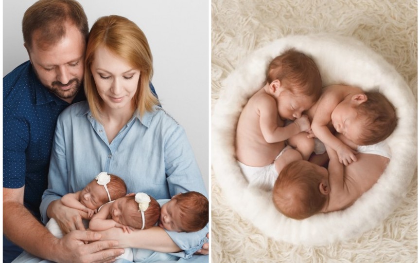 Mamă de tripleți: Medicii mi-au recomandat să renunț la unul sau doi embrioni