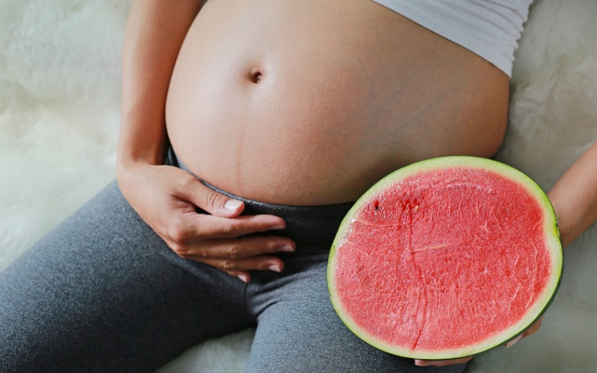 Beneficiile consumului de pepene, în timpul sarcinii