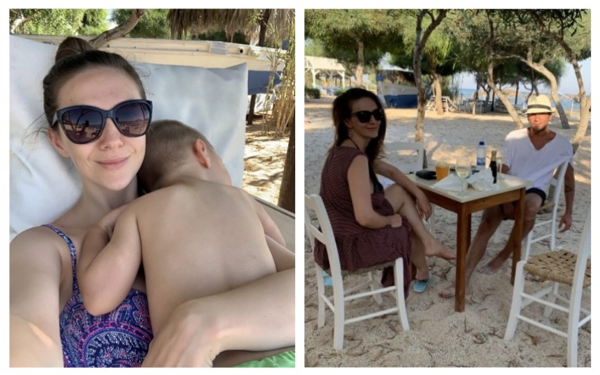 (FOTO) Adela Popescu vorbește despre vacanță: Pentru mine cele mai frumoase vacanțe au fost cele de dinainte de copii