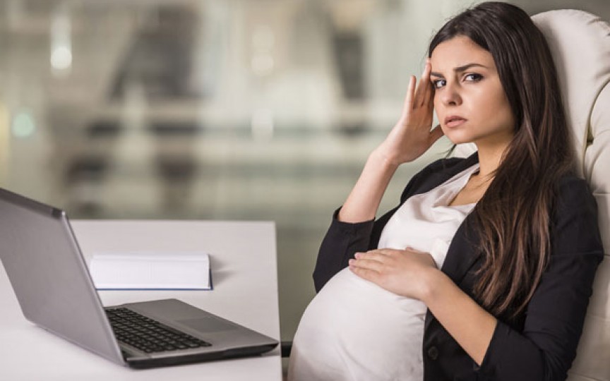 Femeile însărcinate stresate nasc bebeluşi mai mari şi mai graşi