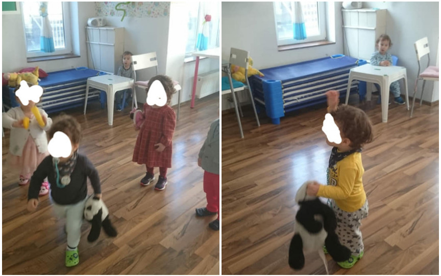 Copil de doi ani, umilit la grădiniță de educatoare, în fața copiilor