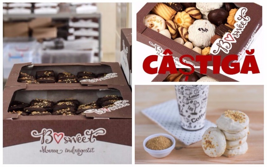 Concurs dulce pe Instagram: câștigă o ladă mare cu biscuiți BSweet