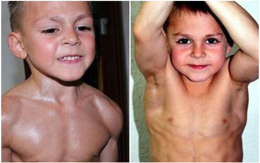 (FOTO) Ce face și cum arată Giuliano Stroe, cel mai puternic copil din lume