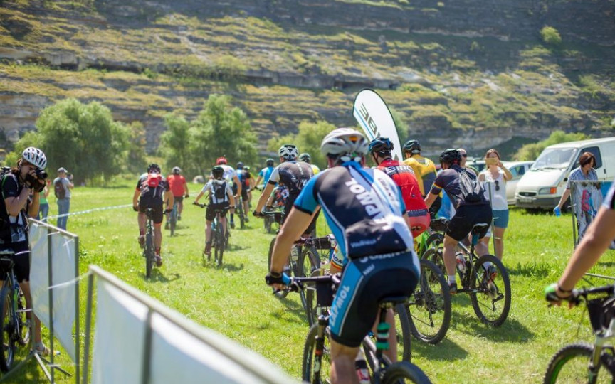 Peste 300 de cicliști, inclusiv de peste hotare, au participat la Campionatul Național la Ciclism Mountain Bike, desfășurat la Orheiul Vechi