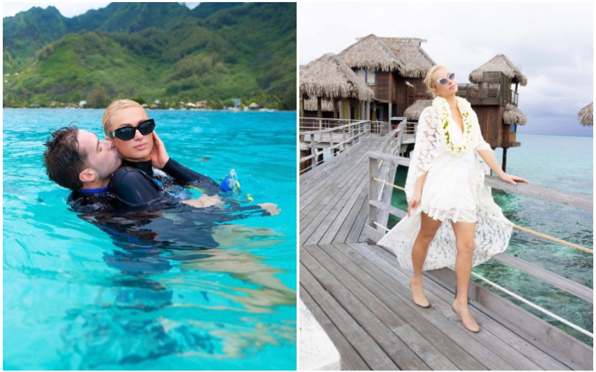 (FOTO) Unde a mers în luna de miere Paris Hilton după nuntă