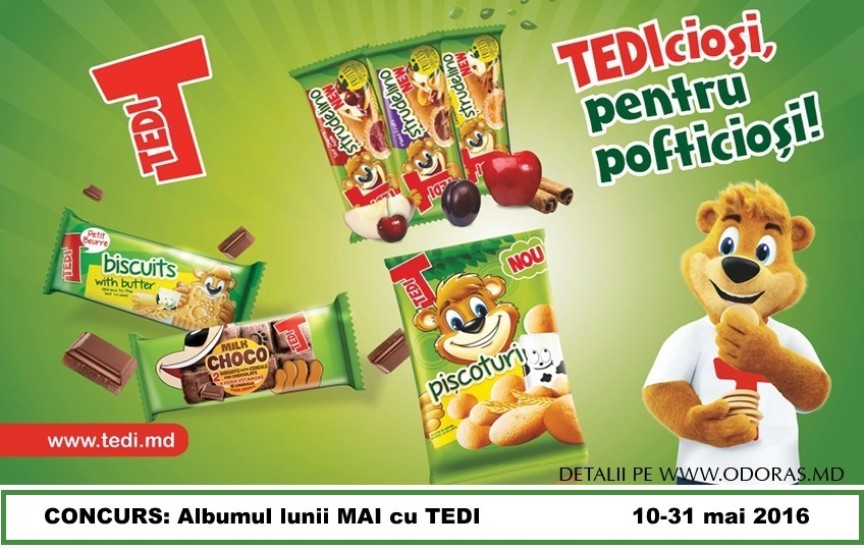 MAI - albumul lunii cu TEDI - Concurs încheiat