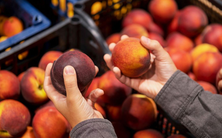 Diferența dintre piersici și nectarine: Gust, coajă și utilizare în bucătărie