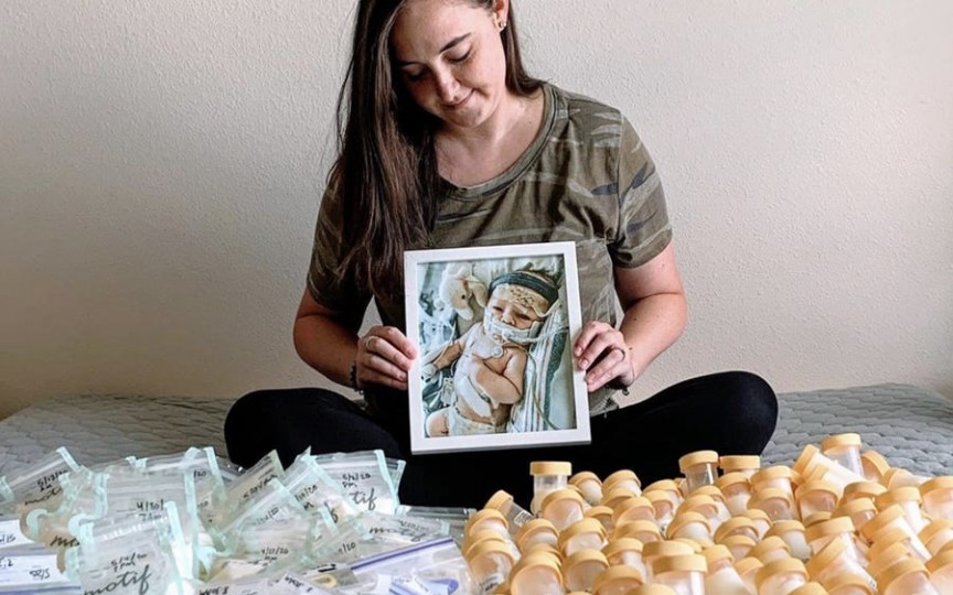Povestea emoționantă a unei mame: După ce bebelușul meu a murit, am donat laptele matern