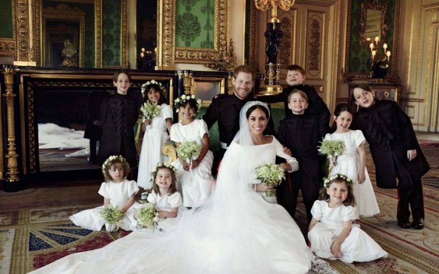 Casa regală a făcut publice primele fotografii oficiale de la nunta prințului Harry cu Meghan Markle