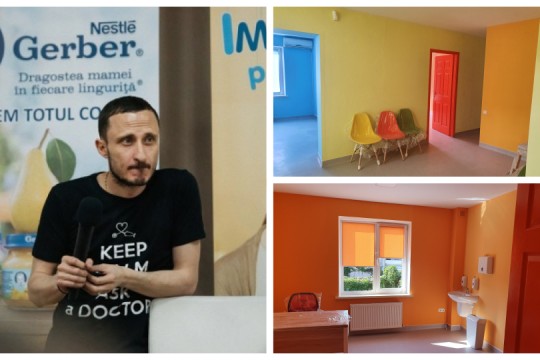 Pediatrul Mihai Stratulat își deschide propria clinică. Iată când se organizează ziua ușilor deschise pentru toți părinții!