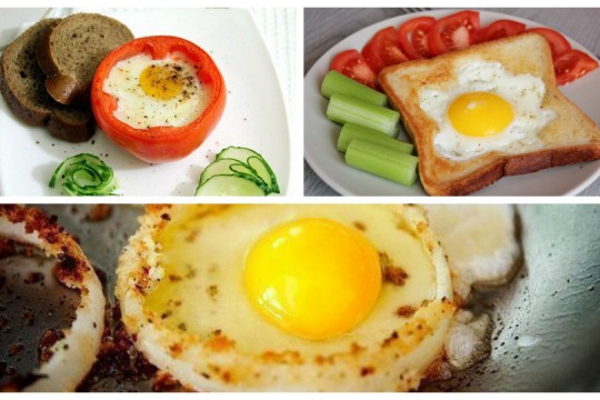 5 rețete neobișnuite și simple pentru ouă ochiuri la micul dejun