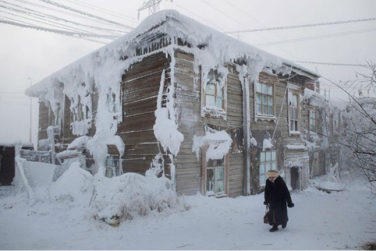 Traiul în cel mai rece sat de pe Pământ. Temperatura minimă a ajuns până la -71,2 grade Celsius