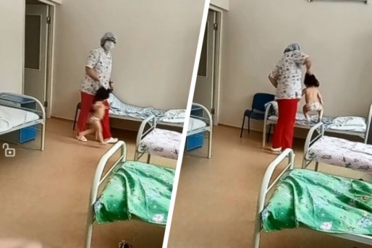 (VIDEO) Imagini şocante surprinse într-un spital pentru copii