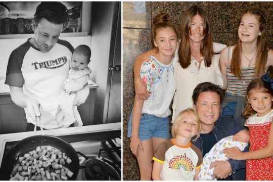 Viața de familie a celebrului bucătar Jamie Oliver