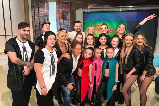 Trupa de balet Teo Dance Studio a făcut furori în România
