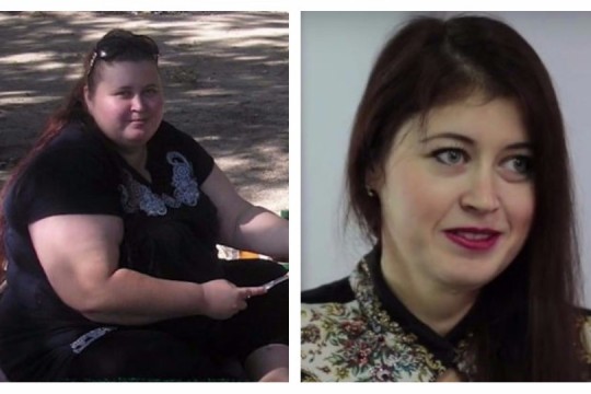 O tânără din Tiraspol a slăbit 85 kg în 9 luni ca să nu o părăsească soțul