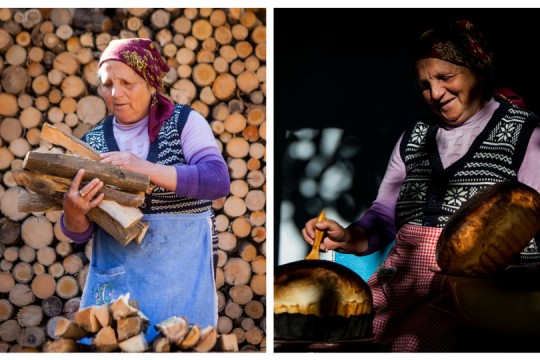 24 de fotografii care trezesc un milion de emoții: Viața unei bunicuțe la sat în Moldova