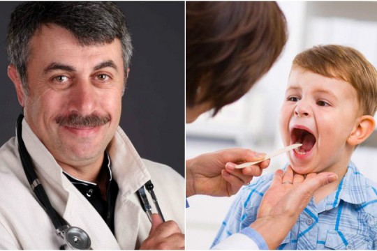 Doctorul Komarovski recomandă înghețata pentru a trata durerile în gât