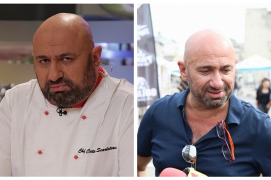 Cum a slăbit 52 kg Cătălin Scărlătescu, juratul „Chefi de la Cuțite”