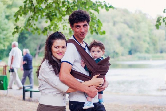 Fiul actorului Sergiu Voloc a împlinit un anișor. Mesajul emoționant al mamei sale