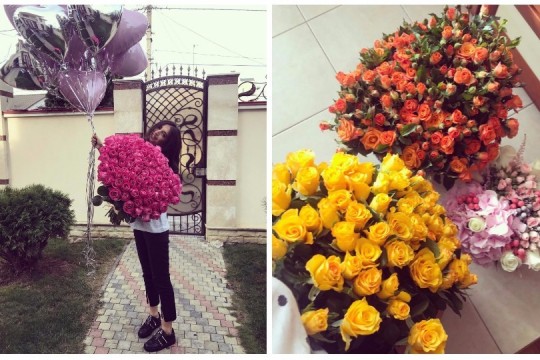 (FOTO) Creatoarea Elena Bivol și-a sărbătorit ziua de naștere. Are casa plină cu flori