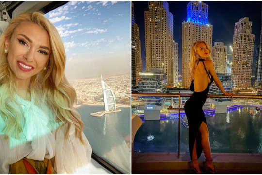 (FOTO) Andreea Bălan s-a răsfățat cu o vacanță în luxosul Dubai