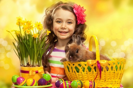 4 poezii frumoase de Paște pentru copii