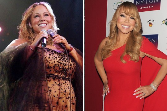 Interpreta Mariah Carey a slăbit într-un an 50 kg după ce a ajuns să cântărească peste 120 de kilograme