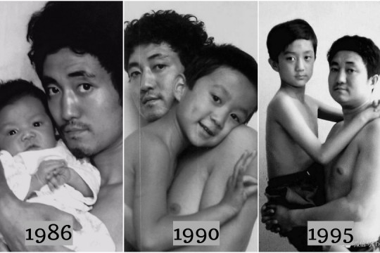 Un tată s-a fotografiat împreună cu fiul timp de 26 de ani. Ultima imagine nu te va lăsa indiferent!