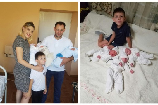 Moldovean, devenit recent tată de tripleţi, planifică să plece peste hotare pentru a-și putea întreține familia