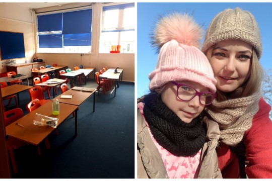 O mamă din Moldova povestește despre „primul sunet” la o școală din Anglia