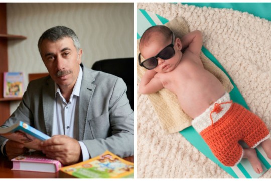 Evghenii Komarovskii oferă sfaturi cum să ajutăm bebelușii pe călduri mari