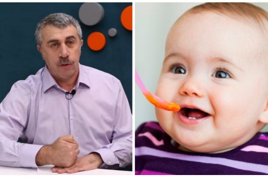 Pediatrul Komarovskii vorbește despre terciurile și piureurile din comerț în alimentația copilului