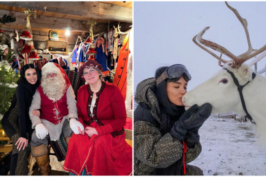Adelina Pestrițu despre vacanța în Laponia: Peisajele și gerul ne-au tăiat respirația