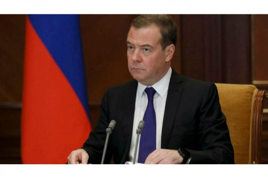 Medvedev a publicat o hartă a Europei în care Ucraina este împărțită între alte țări