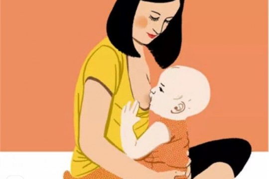 Alăptarea în poziție verticală – soluție pentru mamele cu mastită și pentru bebelușii cu reflux