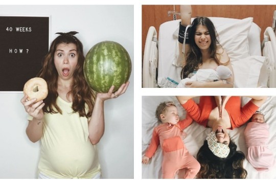 (FOTO) O graviduță creativă a transpus în imagini ce înseamnă să fii însărcinată