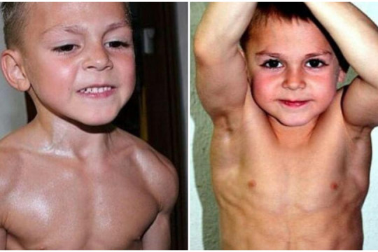 (FOTO) Ce face și cum arată Giuliano Stroe, cel mai puternic copil din lume
