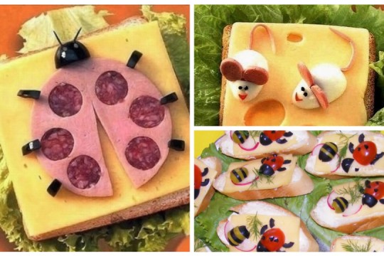 10 idei creative de tartine pentru copii